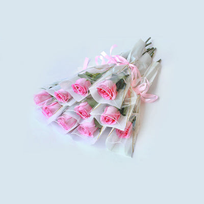 Single Pink Roses